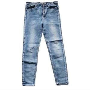 Stradivarius High Waist Women's Blue Jeans